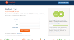 Desktop Screenshot of halavi.com